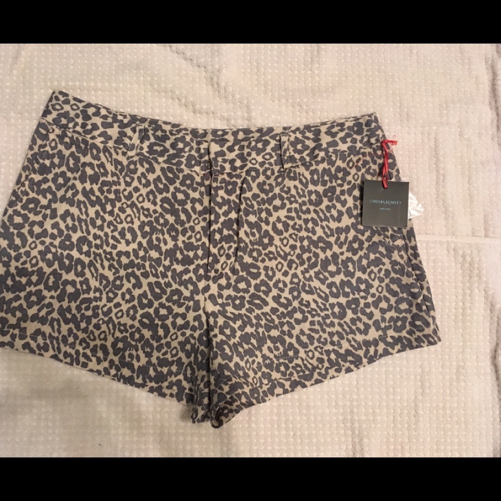 Cynthia Rowley linen shorts size 12